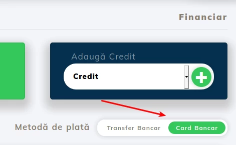 Selectare metodă de plată